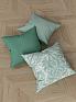 Декоративная подушка «939171» зеленый, персиковый | фото 2
