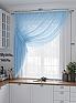 Комплект штор «Лолиф (голубой) 180см» | фото