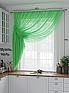 Комплект штор «Лолиф (зеленый)» | фото