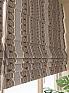 Римская штора «Кронвилс (коричневый) - ширина 120 см» | фото