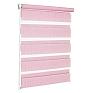 Рулонная штора «Ролло-день-ночь (розовый) - ширина 43 см» | фото 2