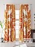 Комплект штор &laquo;Мелендри (оранжевый)&raquo | фото
