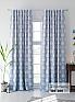 Комплект штор &laquo;Ренедес (серо-синий)&raquo | фото