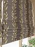 Римская штора «Роливер (коричневый) - ширина 120 см» | фото