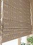 Римская штора «Римертис (коричневый) - ширина 120 см» | фото