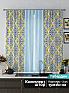 Комплект штор &laquo;Некленс (голубой)&raquo | фото 2