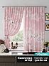 Комплект штор &laquo;Релогнес (розовый)&raquo | фото