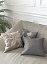 Декоративная подушка «9811401» серый/черный, светло-серый | фото
