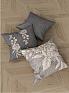 Декоративная подушка «9811401» серый/черный, светло-серый | фото 2