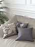 Декоративная подушка «9811411» серый/черный, светло-серый | фото