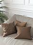 Декоративная подушка «9811531» коричневый, венге | фото