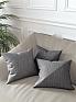 Декоративная подушка «9811851» серый/черный, светло-серый | фото
