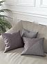 Декоративная подушка «9811901» серый/черный, фиолетовый/сирень | фото