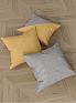 Декоративная подушка «9812061» серый/черный, желтый/золото | фото 2