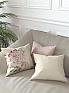 Декоративная подушка «9812401» розовый, бежевый | фото