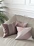 Декоративная подушка «9812501» коричневый, розовый | фото
