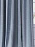 Комплект штор «Олефринс (сине-серый). Подшит: 253 см. Люверсы.» | фото 3