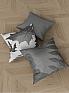 Декоративная подушка «9812801» серый/черный, светло-серый | фото 2