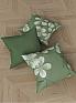 Декоративная подушка «9813031» зеленый, персиковый | фото 2