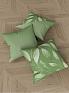 Декоративная подушка «9813051» зеленый, персиковый | фото 2
