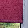 Рулонная штора «Жаккард (бордовый)» | фото 3
