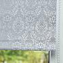 Рулонная штора «Ампир блэкаут (серый) ширина 43 см» | фото 3