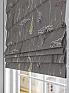 Римская штора «Мексилис (серый) - ширина 120 см» | фото