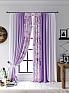 Комплект штор «Кенкрис (фиолетовый)» | фото