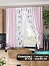 Комплект штор &laquo;Ренитес (розовый)&raquo | фото