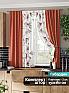 Комплект штор &laquo;Ренитес (терракот)&raquo | фото