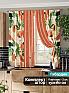 Комплект штор «Менкваринс (терракот)» | фото