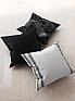 Декоративная подушка «939392» серый/черный, черный | фото 3