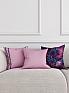 Декоративная подушка «939396» розовый, фиолетовый/сирень | фото