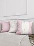 Декоративная подушка «942139» белый, розовый | фото 2