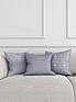 Декоративная подушка «942145» серый, светло-серый | фото
