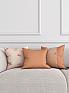 Декоративная подушка «942154» оранжевый, персиковый | фото