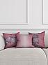 Декоративная подушка «942156» розовый, сливовый | фото