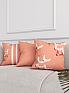 Декоративная подушка «942162» бежевый, оранжевый | фото 2