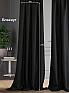Комплект штор &laquo;Санлиз (черный) - 270 см&raquo | фото