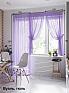 Тюль &laquo;Лурано (сиреневый) - 250 см&raquo | фото