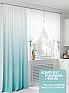 Комплект штор &laquo;Ронфоркос (бирюза)&raquo | фото