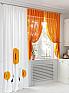 Комплект штор &laquo;Сенфарс (оранжевый)&raquo | фото 4