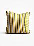 Декоративная подушка «9270321» желтый/золото, желтый | фото