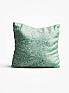 Декоративная подушка «9270081» зеленый, персиковый | фото