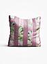 Декоративная подушка «9801571» розовый, зеленый | фото