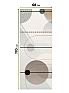 Рулонная штора «Онорэ-784 - ширина 68 см, длина 170 см.» | фото 5