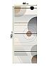 Рулонная штора «Онорэ-785 - ширина 68 см, длина 170 см.» | фото 5