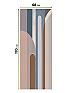 Рулонная штора «Онорэ-841 - ширина 68 см, длина 170 см.» | фото 5