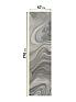 Рулонная штора «Изерэ - 28 - ширина 47 см» | фото 6