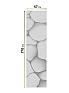 Рулонная штора «Изерэ - 87 - ширина 47 см» | фото 6